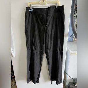 Wide leg dress pant